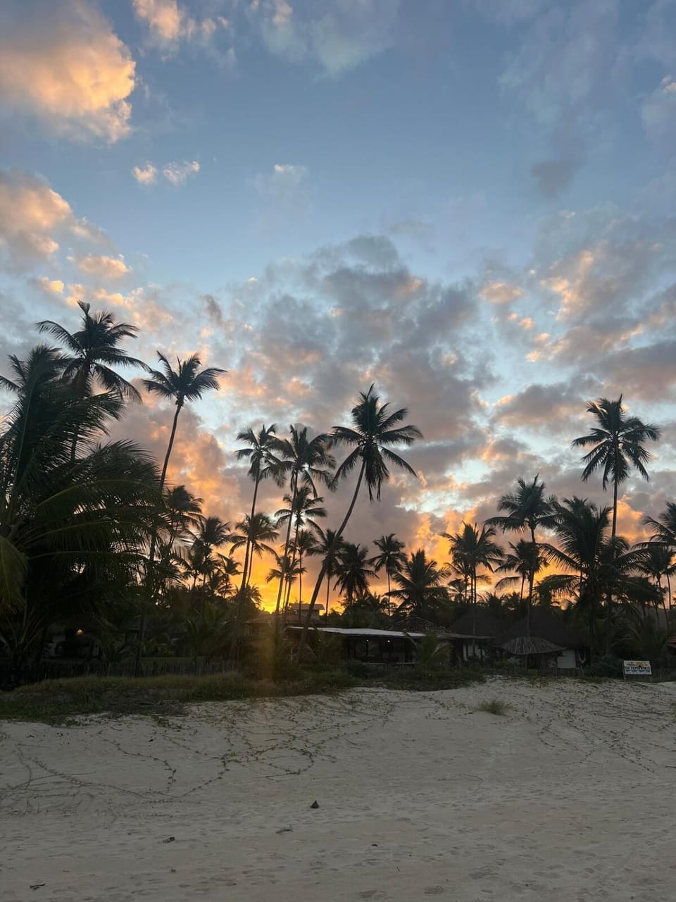 Beach, Sea view, Sunrise