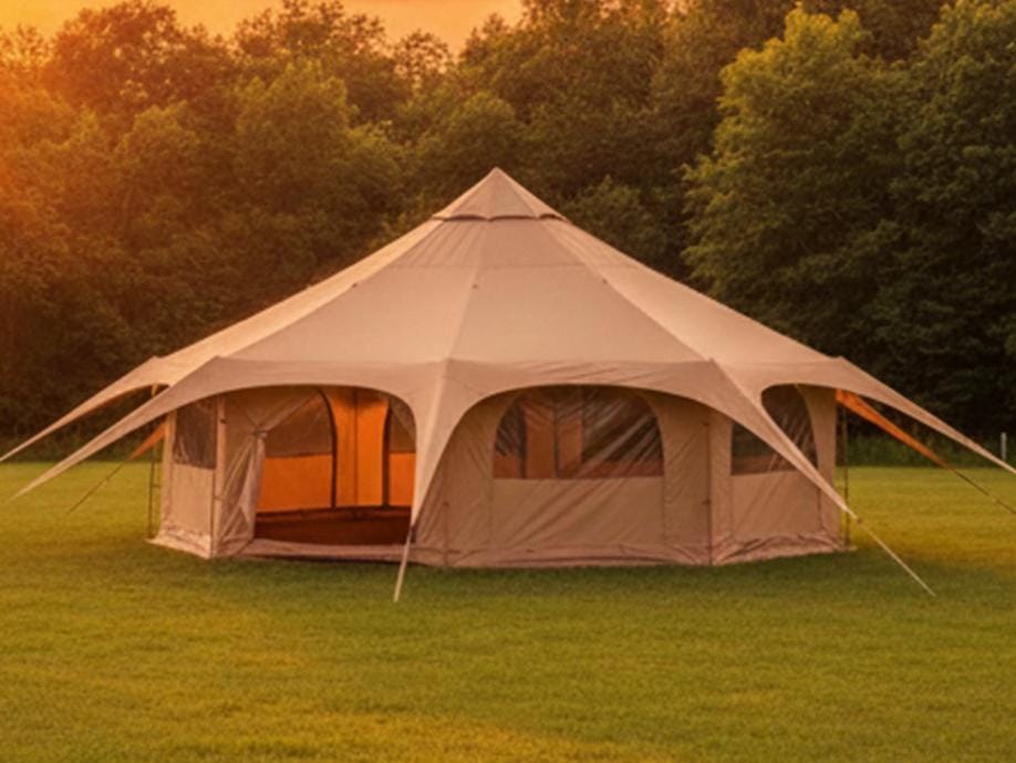 Namiotowe Wzgórze Garbicz Luxury tent in Poland