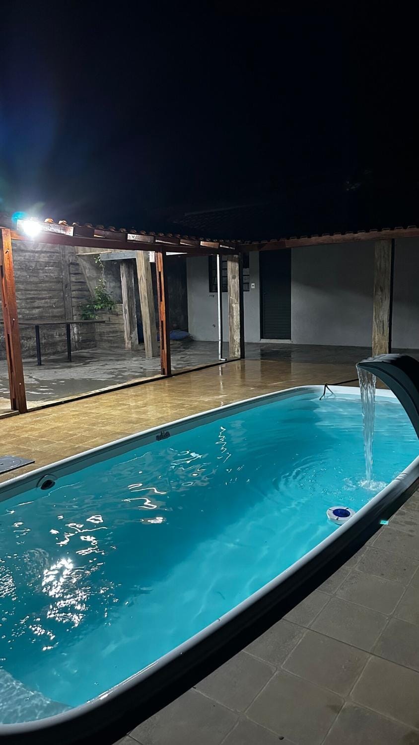 Chácara com piscina e área gourmet até 10 pessoas House in State of São Paulo