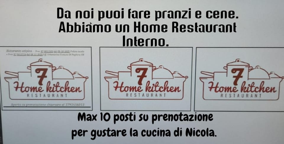 Suite seven &Home Restaurant Apartment in Abruzzo