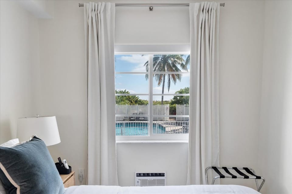 Natural landscape, Pool view, Swimming pool, sunbed