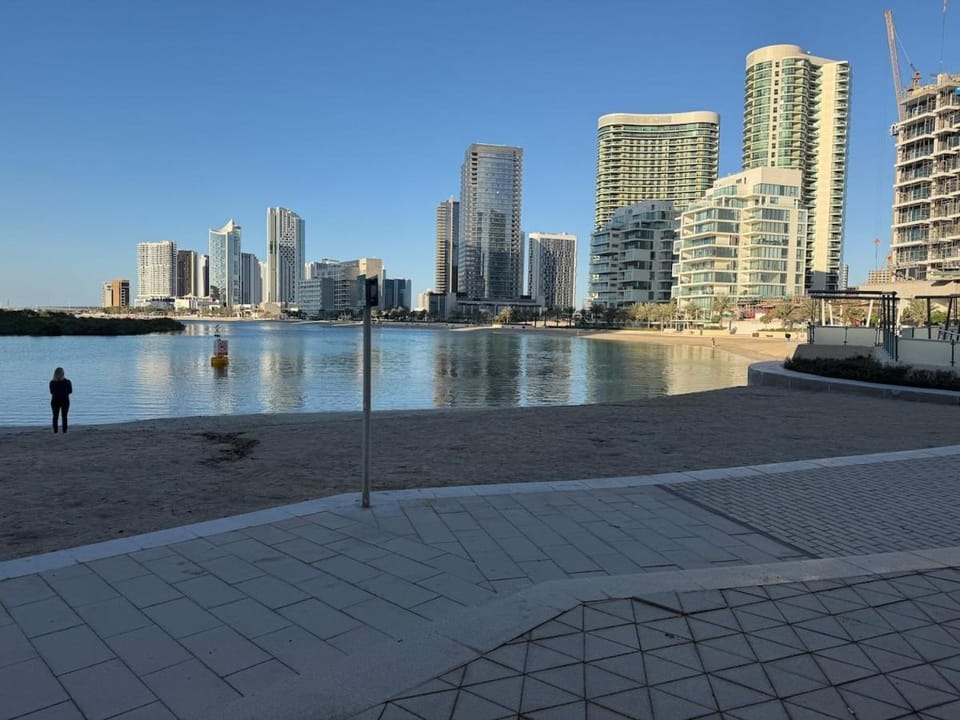 Modern 1BR private parking near Cleveland hospital Apartment in Abu Dhabi