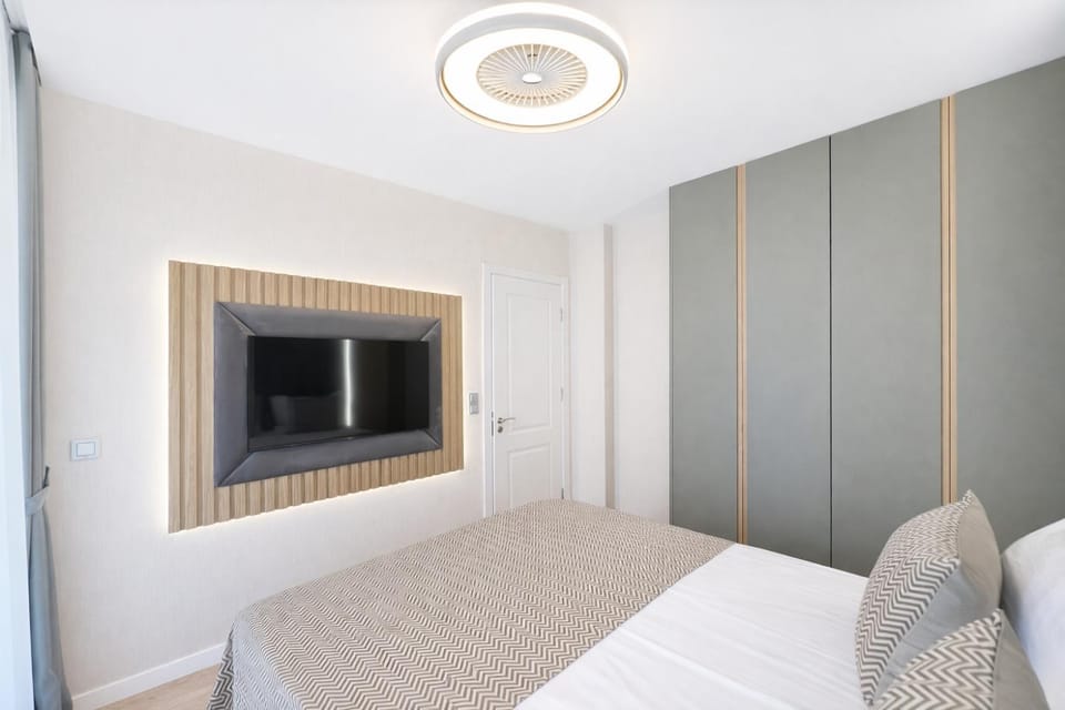Bed, Bedroom, wardrobe