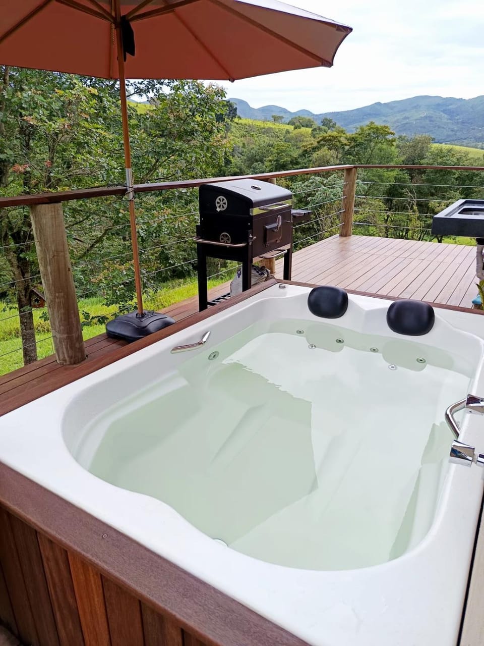 Natural landscape, Hot Tub, Mountain view