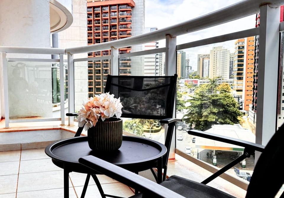 Day, View (from property/room), Balcony/Terrace, Seating area, Dining area