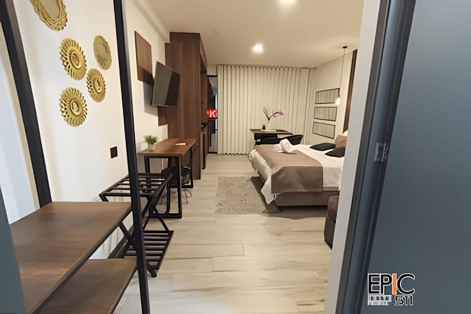 Bed, Kitchen or kitchenette, Bedroom, On site