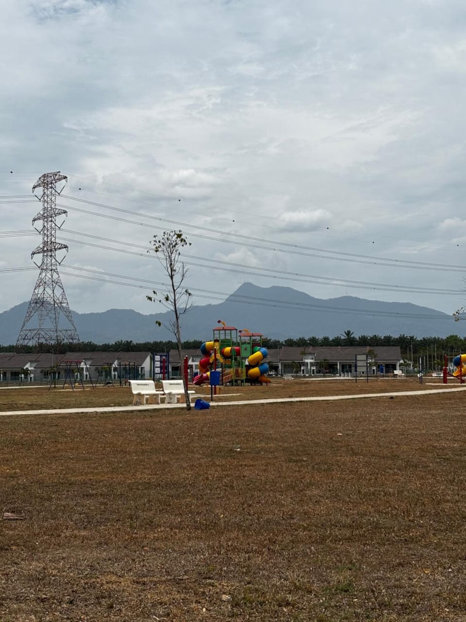 Property building, Children play ground, Mountain view