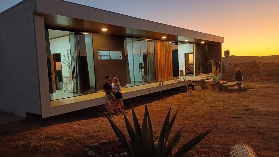 Facade/entrance, Natural landscape, Sunset