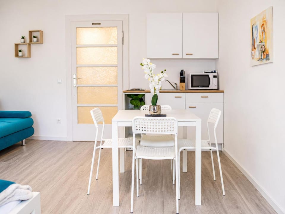 Kitchen or kitchenette, Dining area, oven, stove
