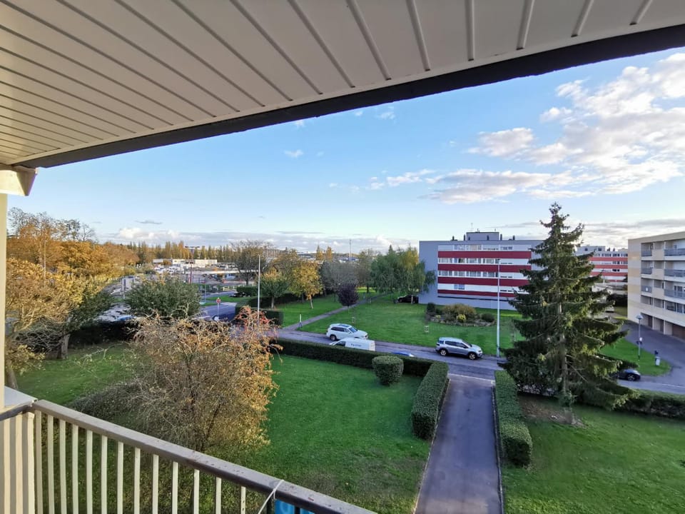 Property building, Garden view