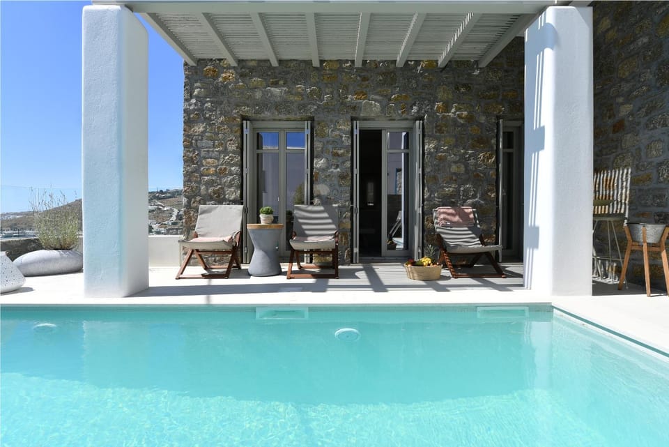 Tourlos Seaview Villa Mykonos Villa in Mykonos, Mikonos 846 00, Greece