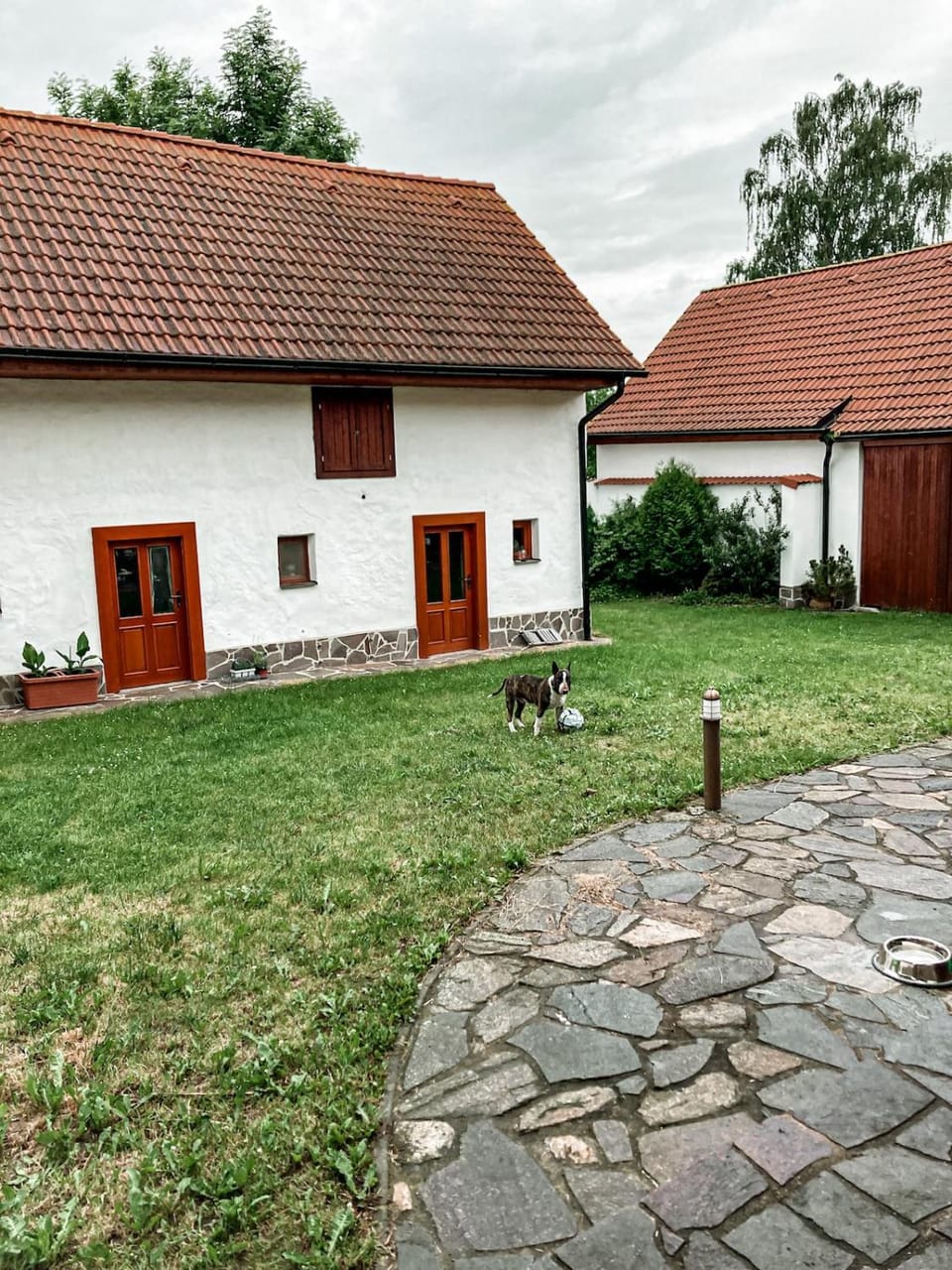 Property building, Garden