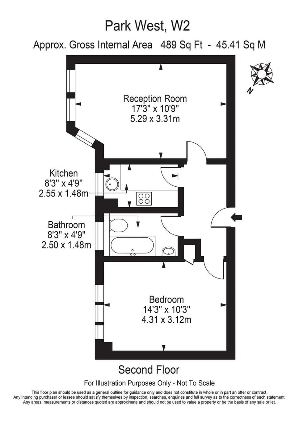 1 Bed flat in London Apartment in City of Westminster