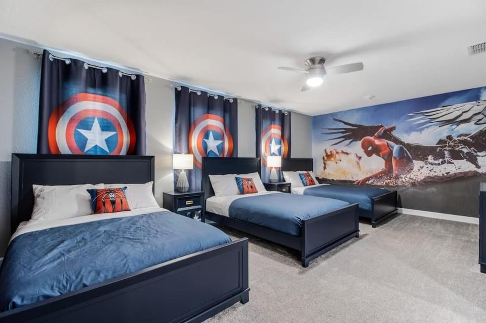 Your Beautiful Hideaway 9-Bedroom Luxury Villa Villa in Kissimmee