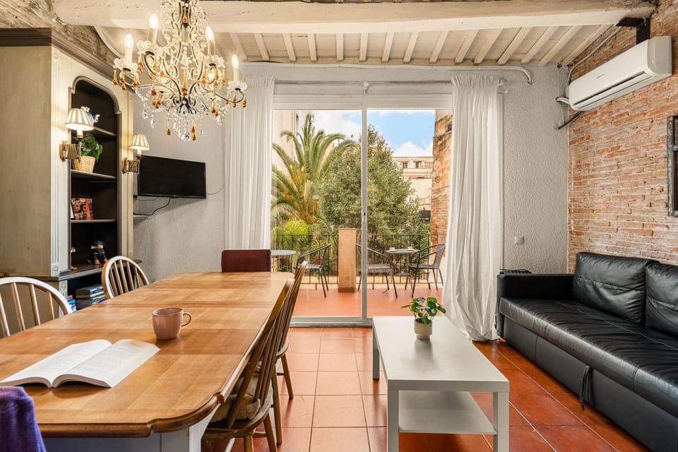 Gràcia Loft Terrace BBQ AC & Fiber Wi-Fi Apartment in Barcelona