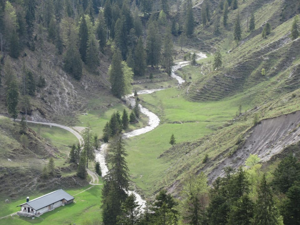 Natural landscape, Bird's eye view, Mountain view, River view