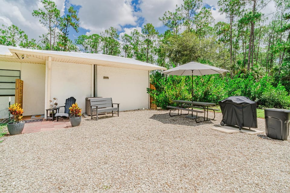 Property building, Patio