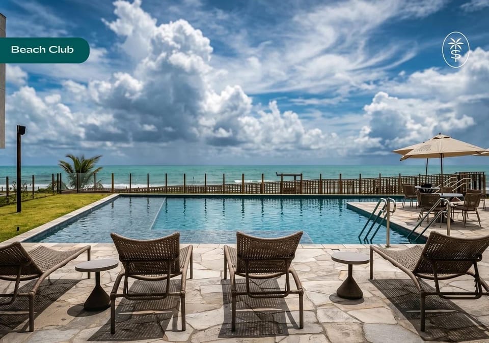 Natural landscape, Pool view, Sea view