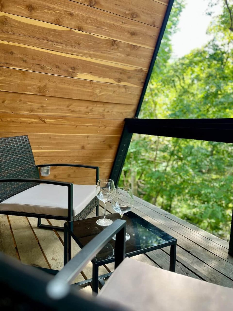 White Oak Haven-Cozy Forest A-frame near Bentonville House in Rogers