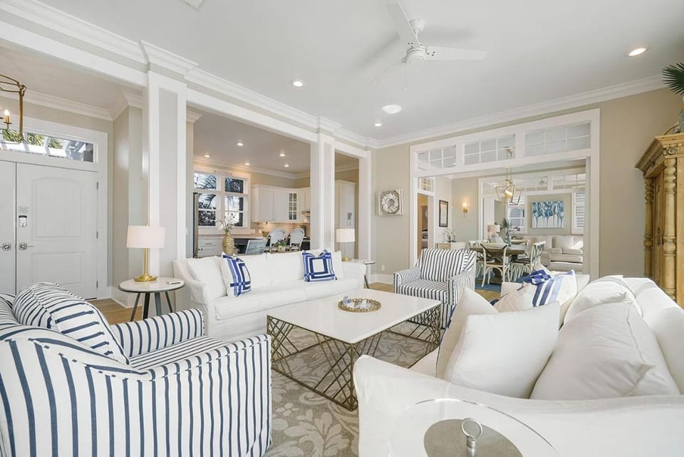 Casa Madalena- Large Secluded Beachfront Home with Private Pool & Direct Beach Access House in Miramar Beach