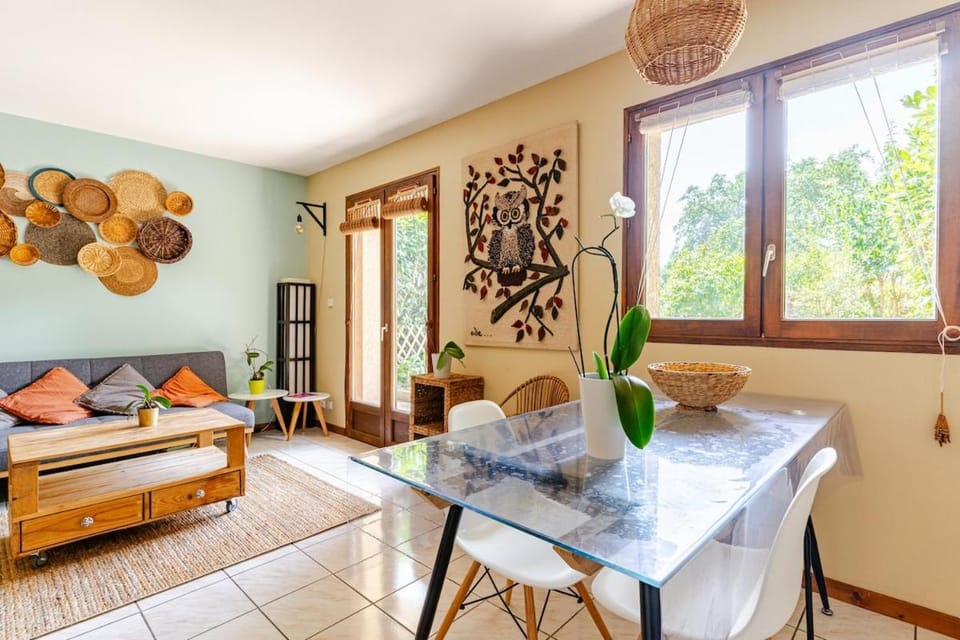 Studio cosy nature avec terrasse et jardin Apartment in Haute-Savoie