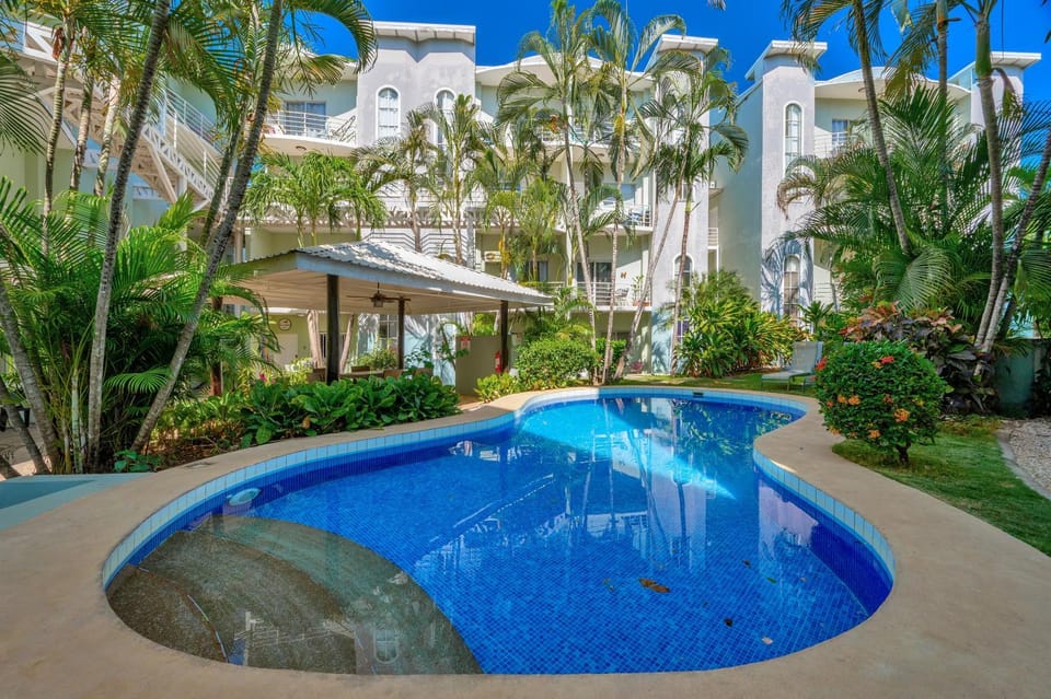 Sunny 2BR Condo with Pool Steps to Town and Beach Apartment in Tamarindo