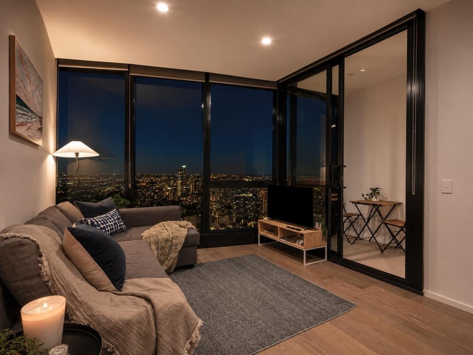 Living room, City view