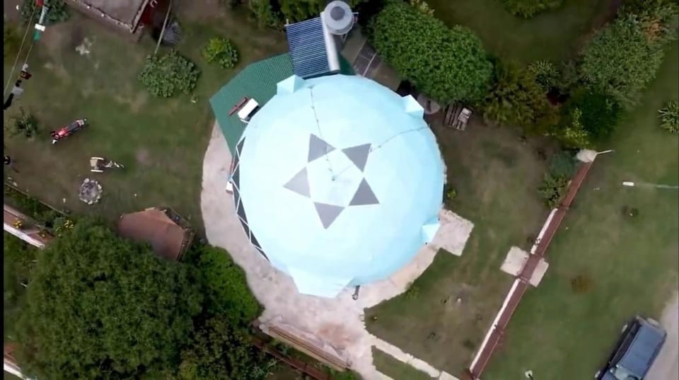 Eco Sacred Geometry Dome Conscious Experience House in Mar del Plata