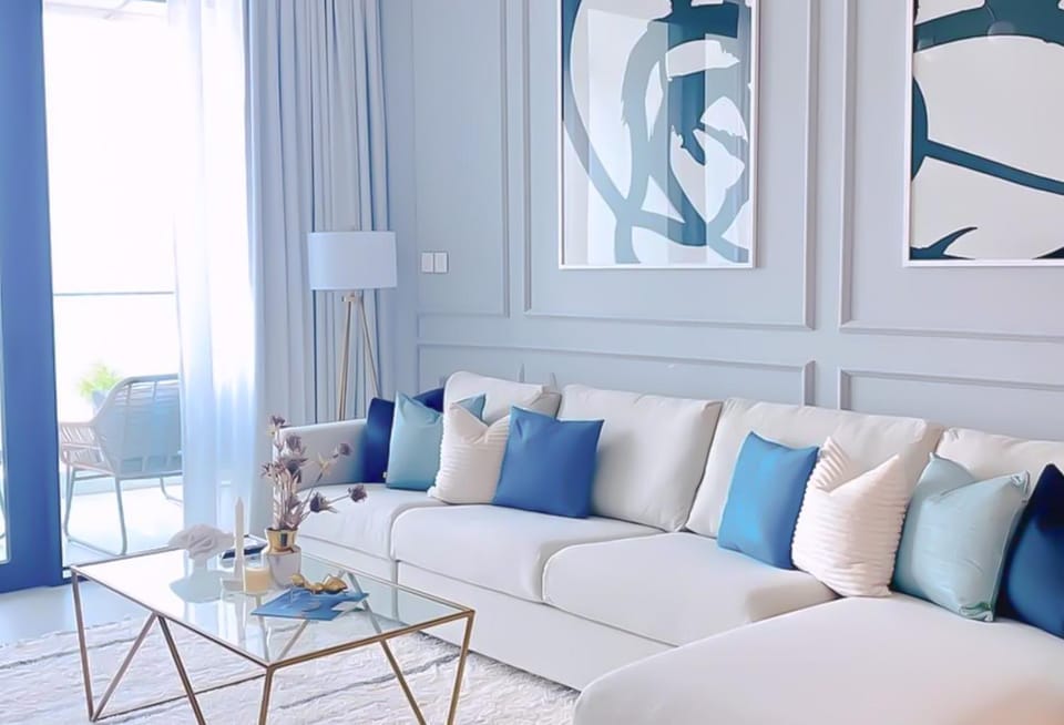 ADDRESS BEACH RESORT Residence Luxury Sea and Palm View DXB AIRPORT VIP Shuttle option for 6pax Apartment in Dubai