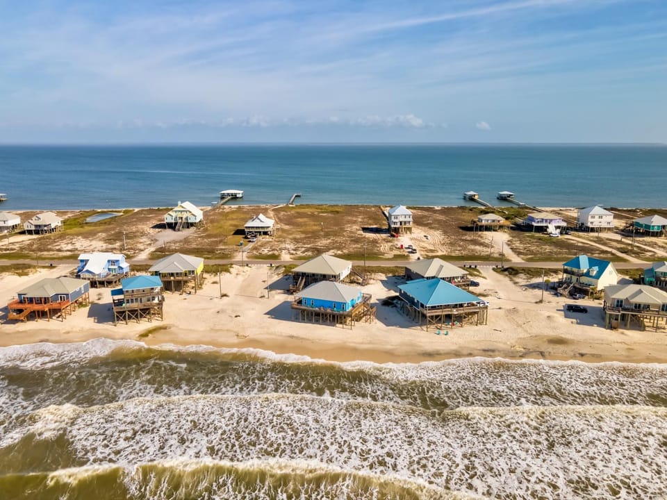 Property building, Day, Bird's eye view, Beach, Sea view