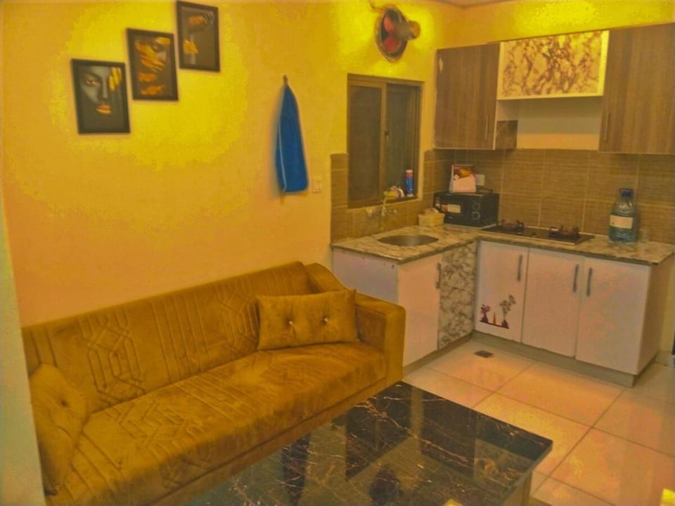 Modern 1-Bed Apartment Prime Location Warm look Apartment in Islamabad