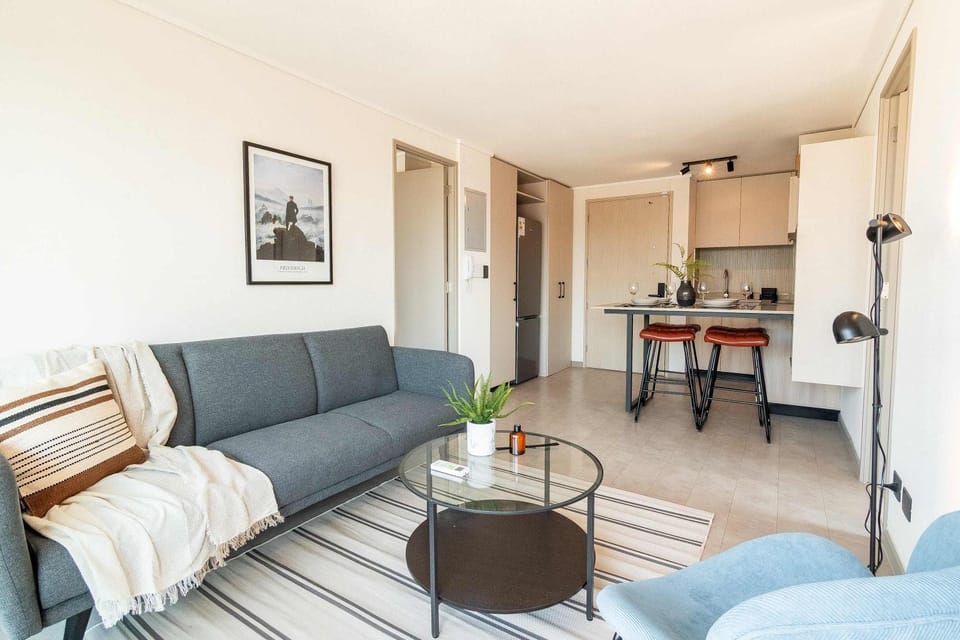 HOM I Metro Irarrazaval I Piscina I Parking I 2D2B Apartment in Santiago