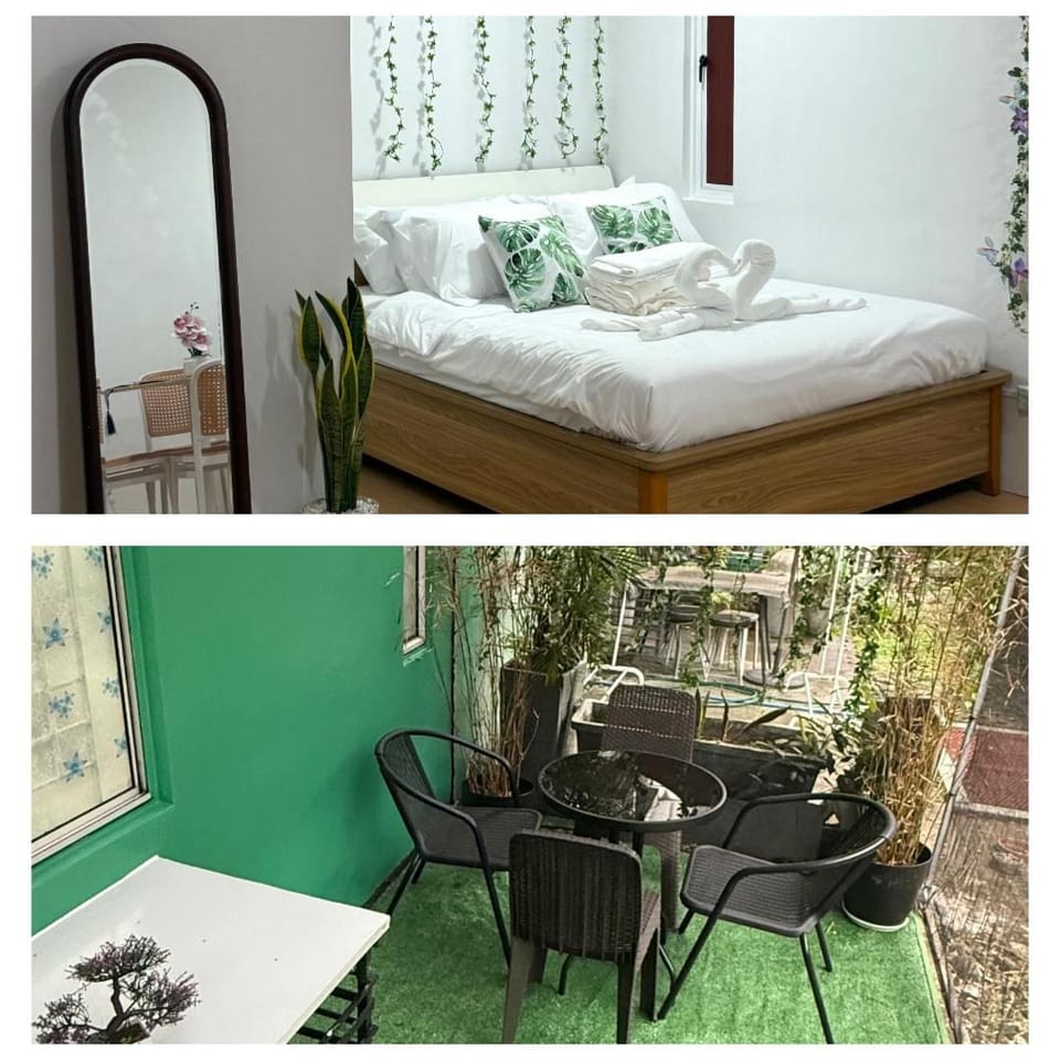 Nature-inspired Staycation with Outdoor Garden Veranda Apartment in Marikina