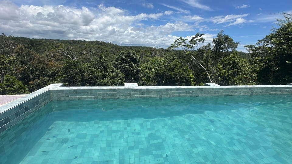Day, Natural landscape, Mountain view, Pool view, Swimming pool