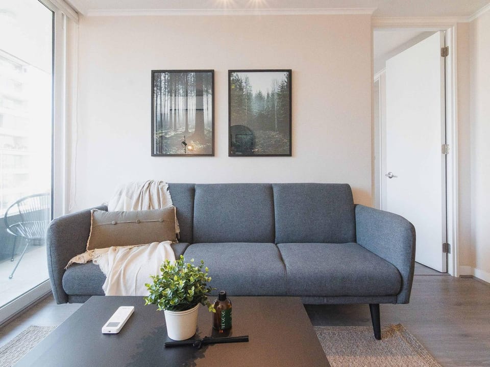 HOM I 4PAX l Parking l Piscina l Metro l Gym l WiFi Apartment in Santiago