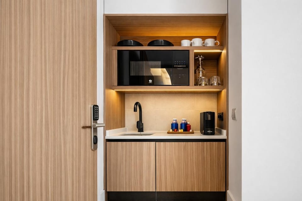 Coffee/tea facilities, Kitchen or kitchenette