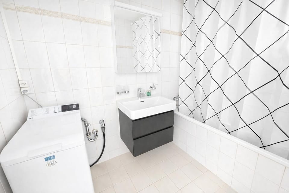 Bathroom, Open Air Bath, Bath, washing machine