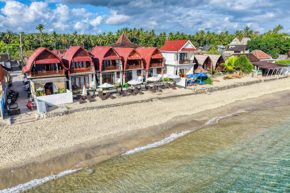 Property building, Beach, sunbed