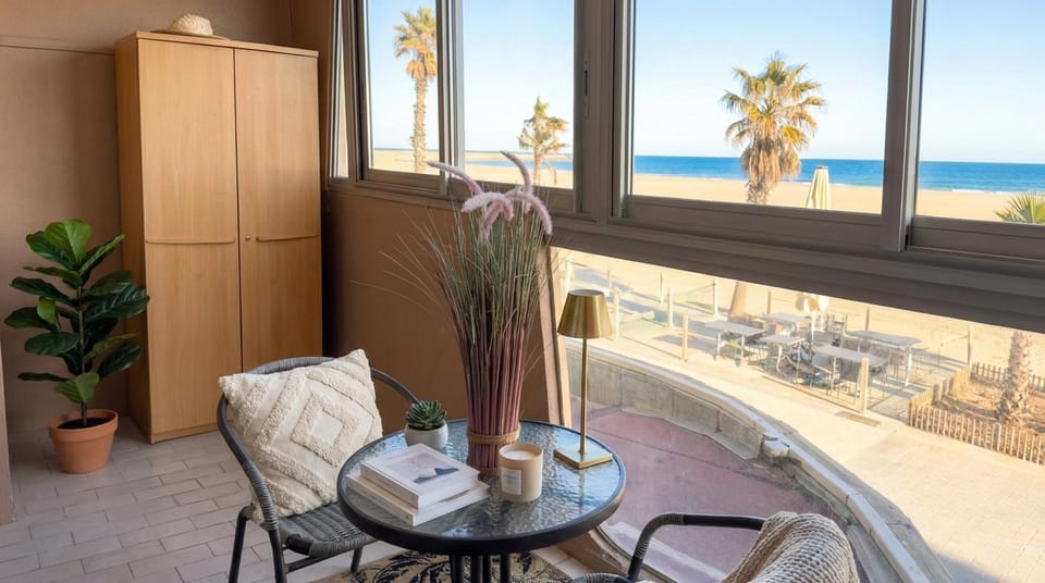 Appartement vue magique en front de mer - 55 Apartment in Canet-en-Roussillon