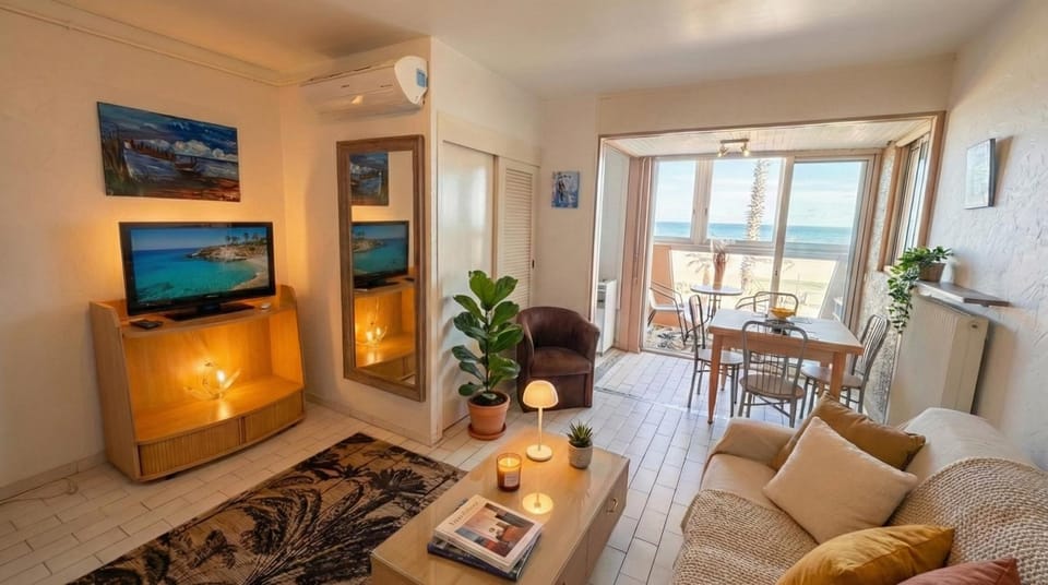 Appartement vue magique en front de mer - 55 Apartment in Canet-en-Roussillon