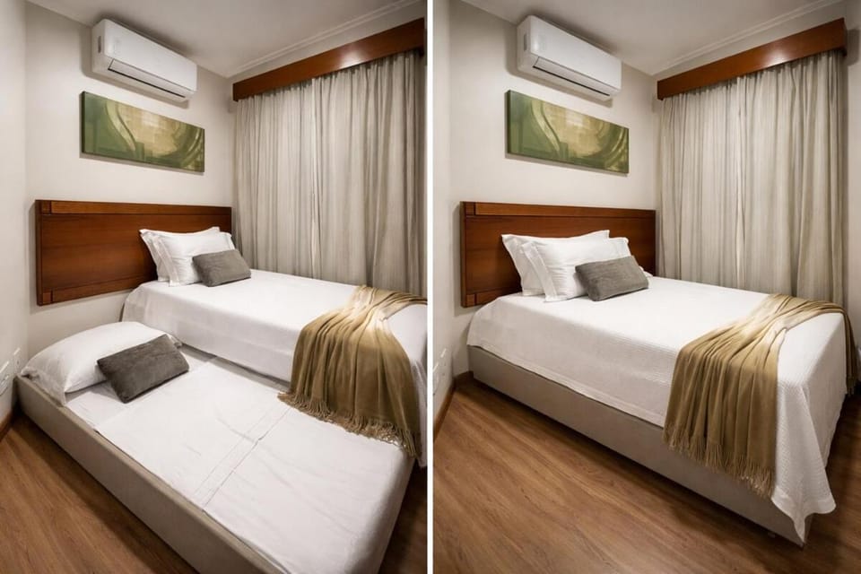 Vila Olímpia - Flat 2 Quartos, Recepção 24h, Vaga com Manobrista Apartment in Sao Paulo City