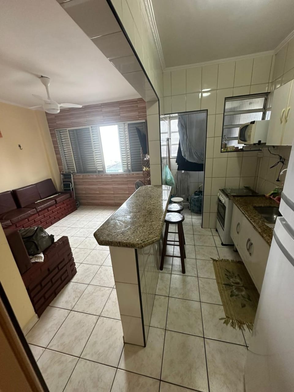 Apartamento frente do Mar Vila Tupi Apartment in State of São Paulo