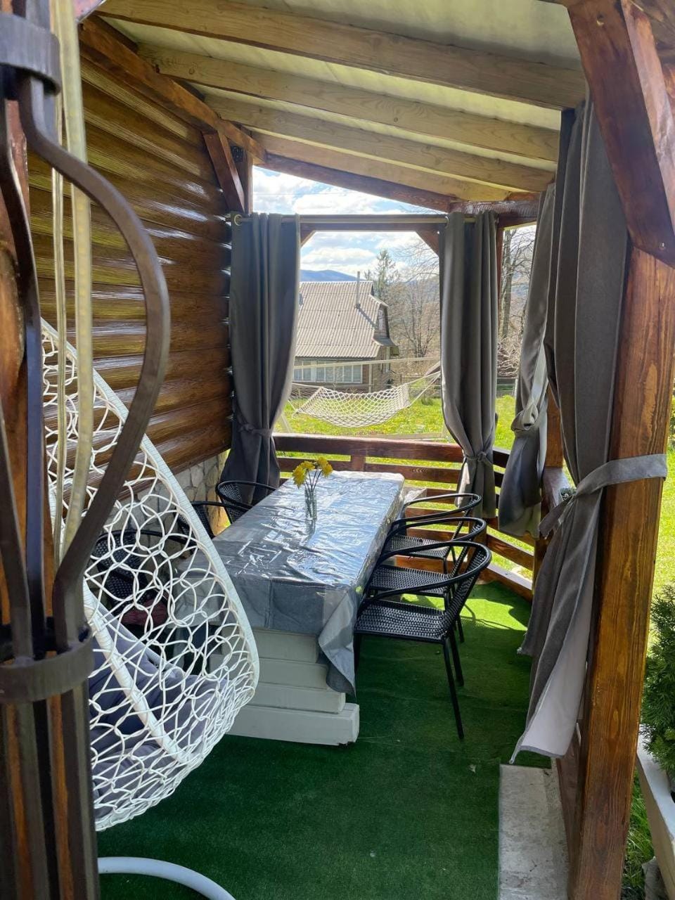 View (from property/room), Balcony/Terrace, Seating area