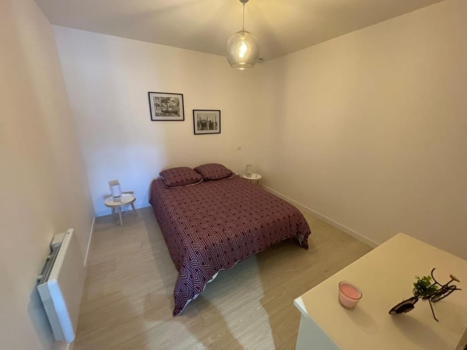 Nice 2-room appartement joli T2 avec parking privatif with private parking and air conditioning Apartment in Grand Est