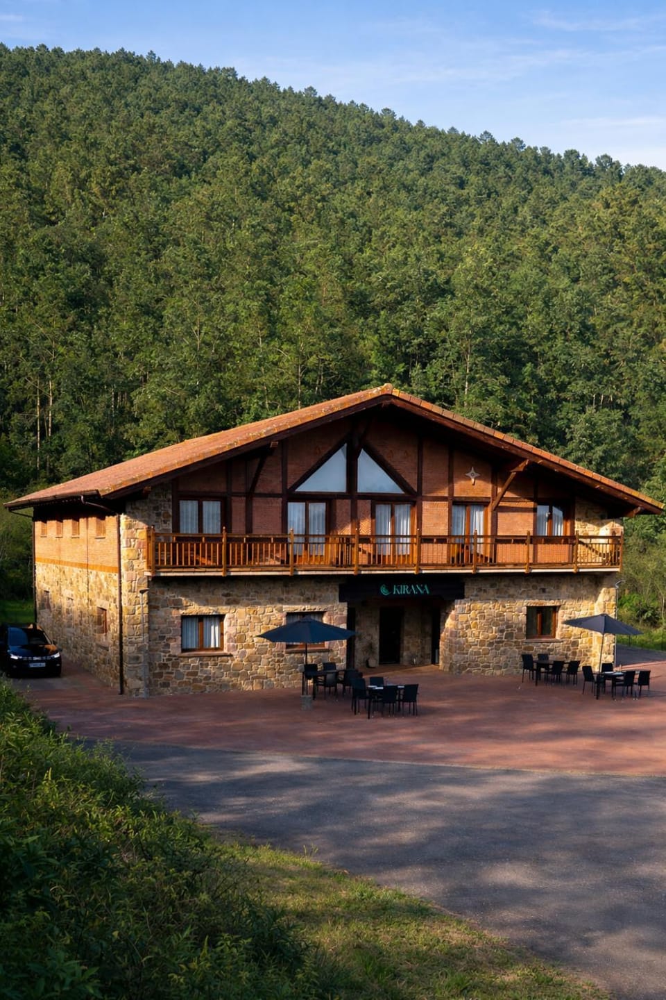 Property building, Natural landscape, Mountain view