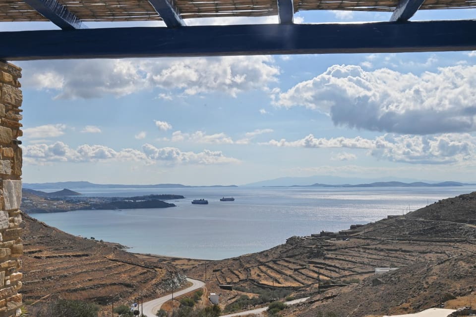 Aegean sea view Marmaralona House in Decentralized Administration of the Aegean