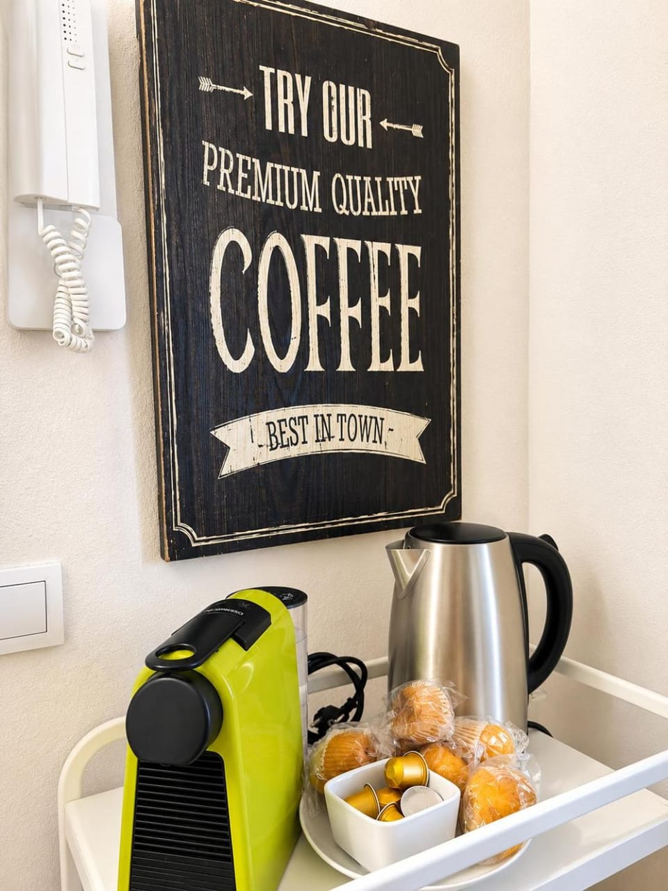 Coffee/tea facilities, Kitchen or kitchenette, toaster
