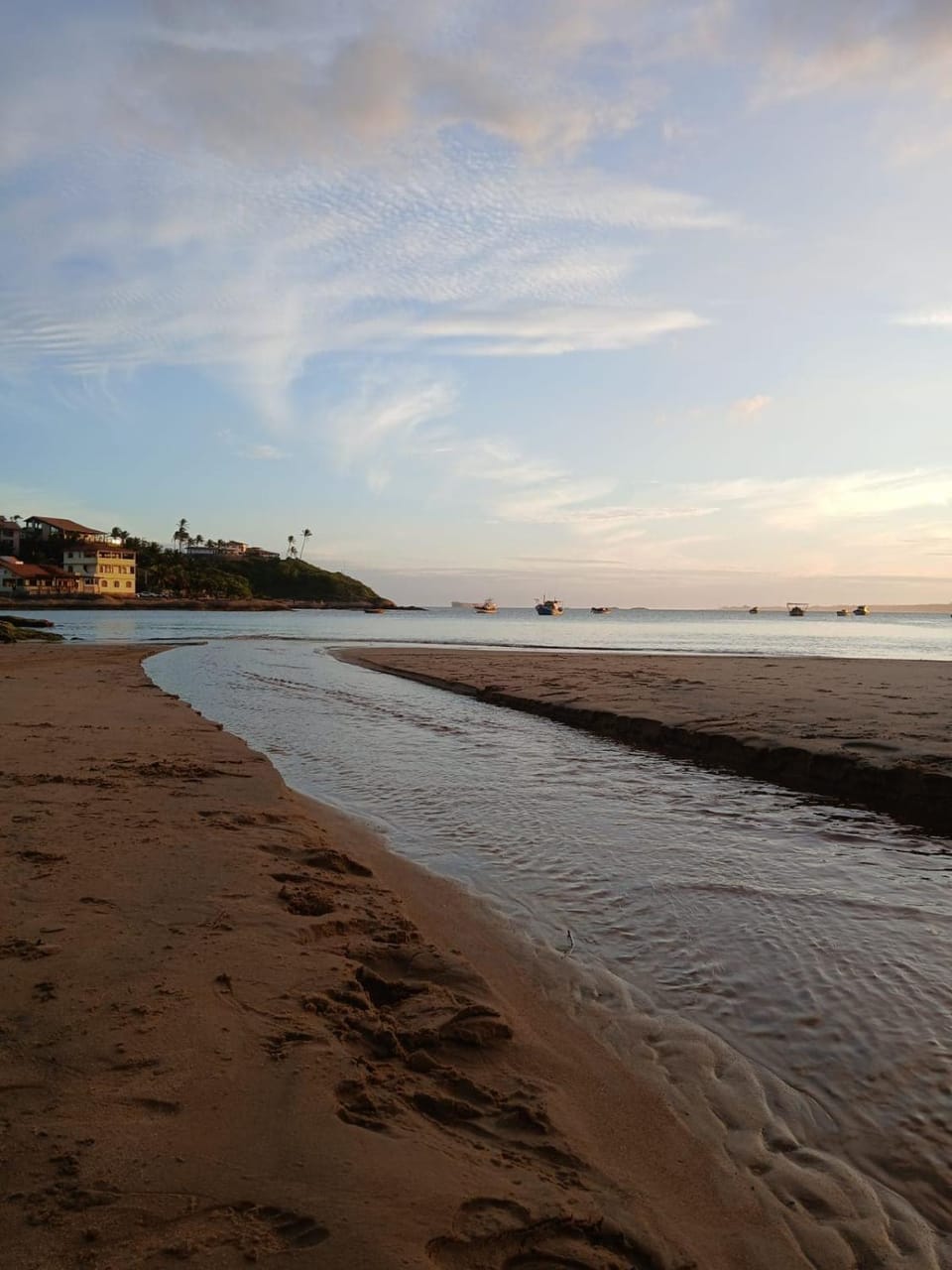 Natural landscape, Sea view, Sunset