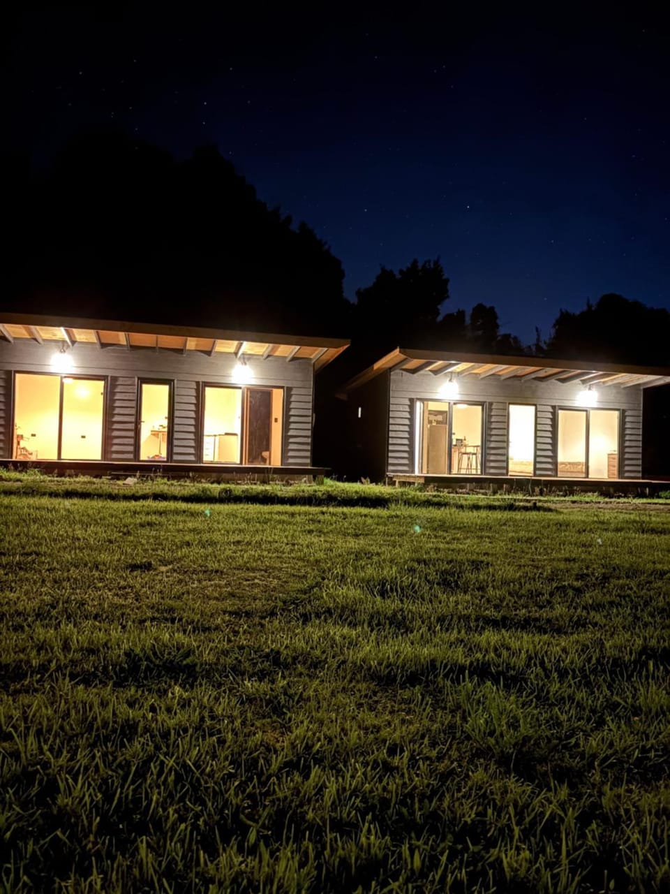 Property building, Night, Natural landscape