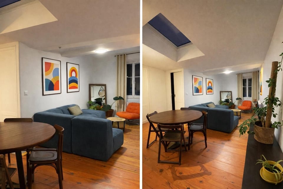 Living room, Dining area